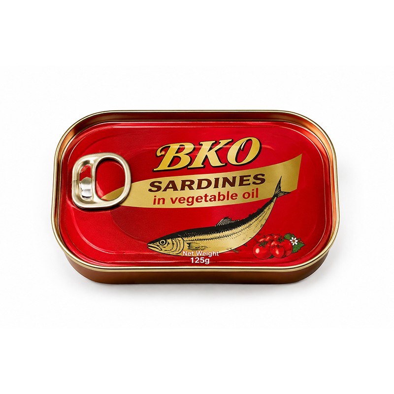 Sardinha Enlatada em Óleo Vegetal