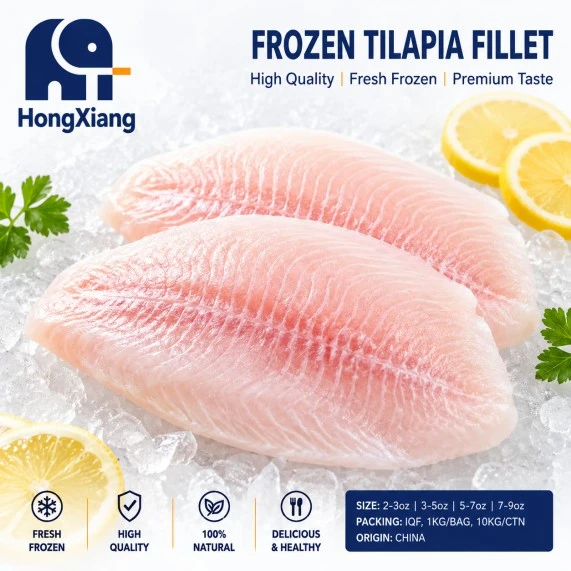 Filé de Tilápia Congelado Premium